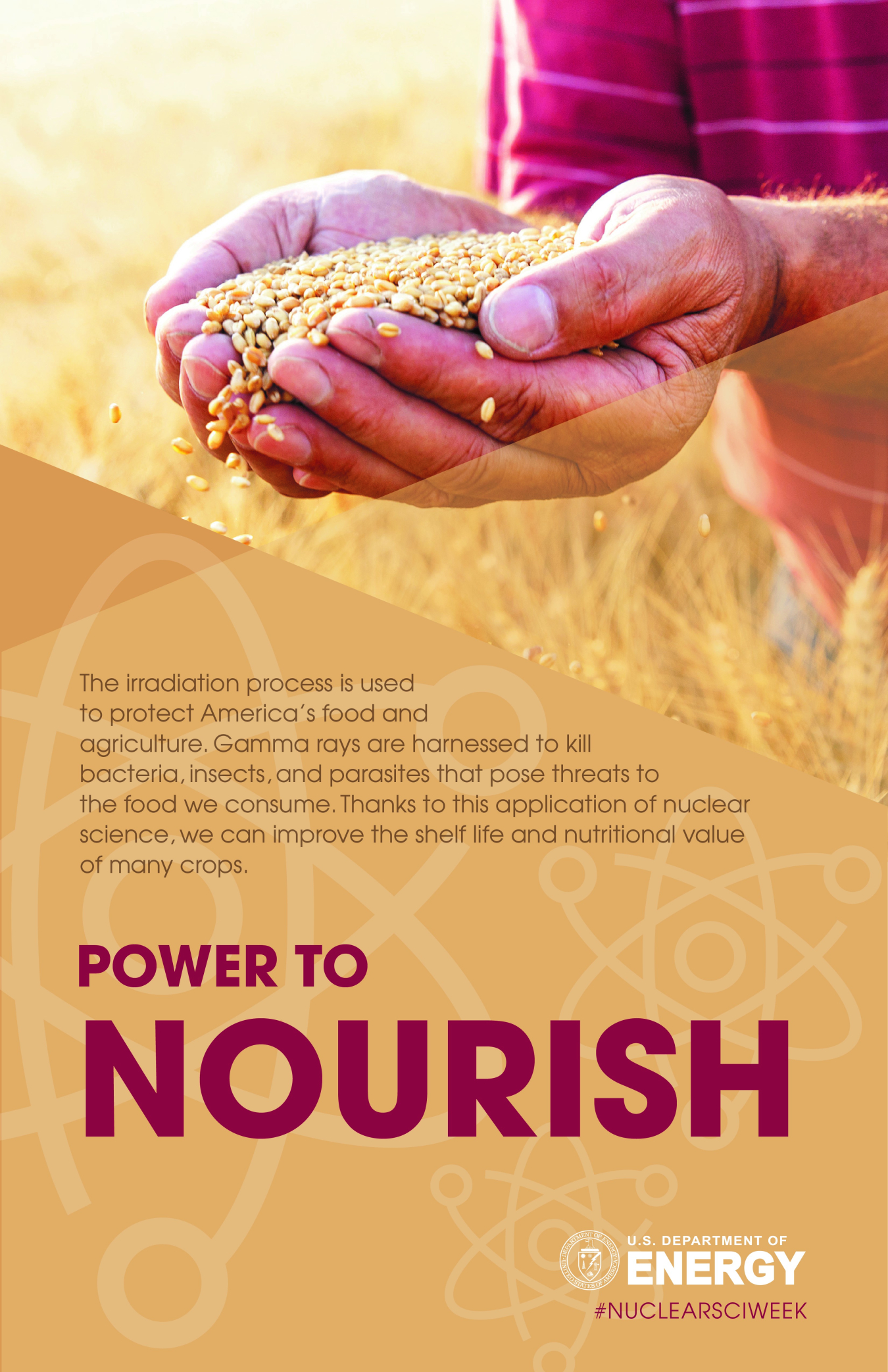 Nuclear science has the power to nourish: The irradiation process is used to protect America's food and agriculture.