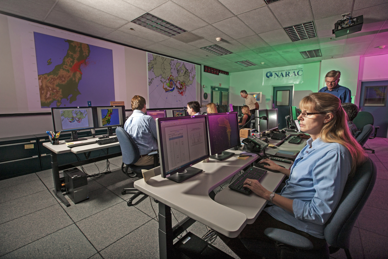 NNSA's National Atmospheric Release Advisory Center provides real-time assessment advisories to emergency managers during the response to a nuclear or chemical event.