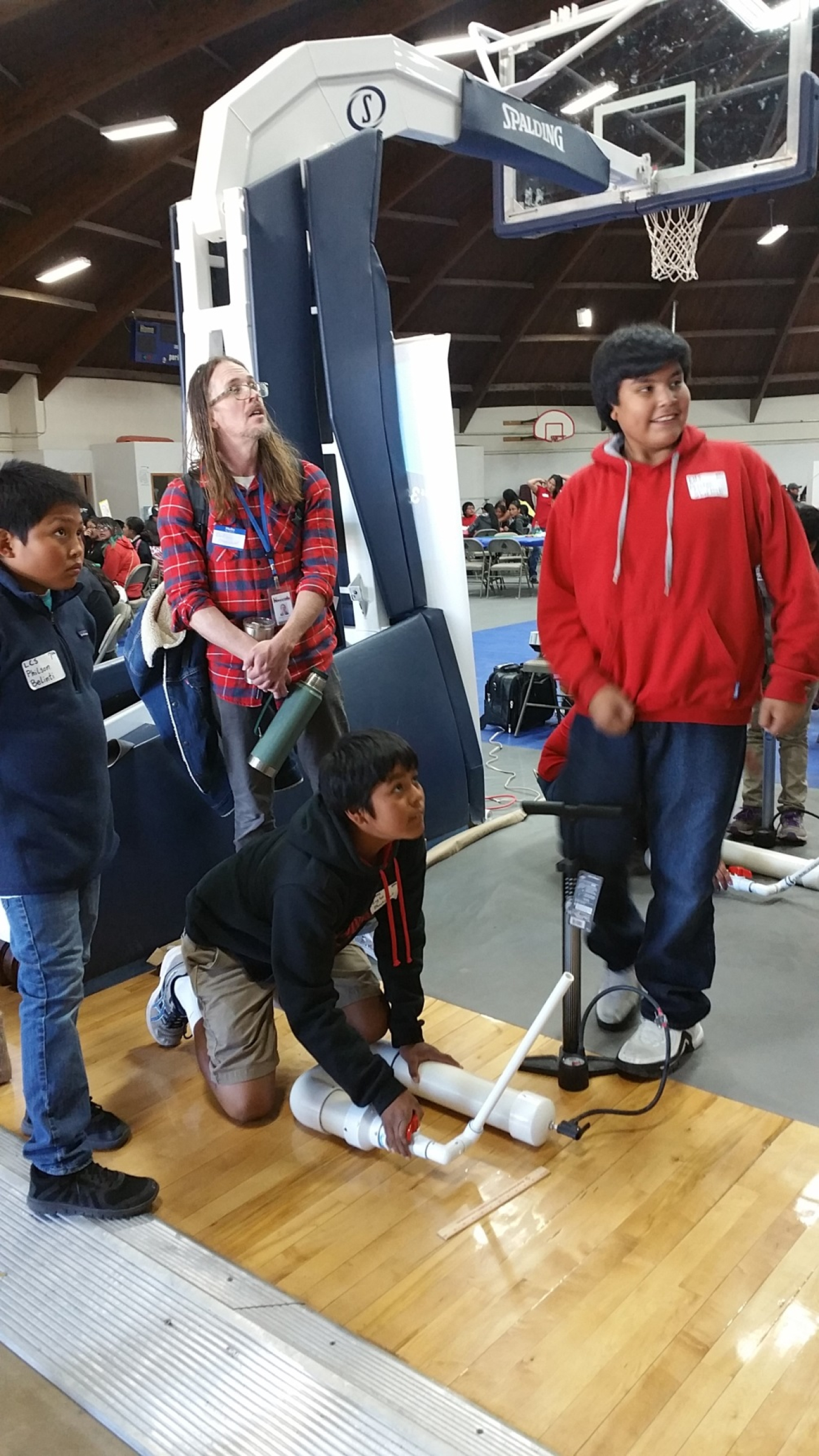 Launching rockets was a fair highlight for many students.