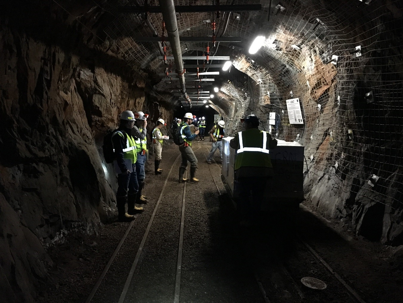 A Group of Geothermal Scientists Setting Up the Laboratory