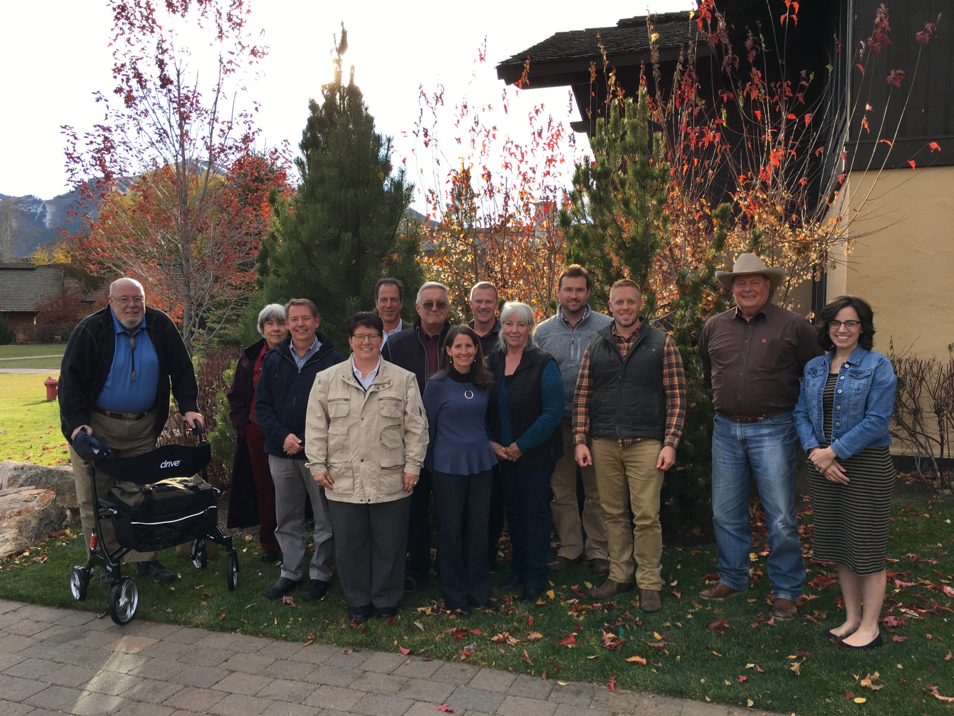 ICP CAB members gather for a meeting in Sun Valley, ID, October 2017
