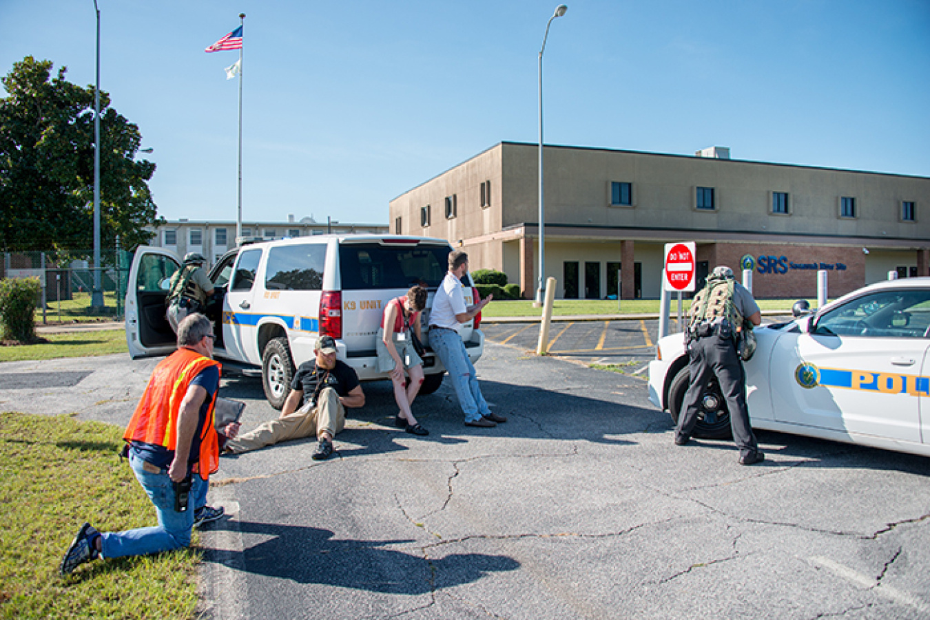 Savannah River Site conducted an active shooter emergency response exercise in July. More than 400 people participated in the exercise as responders, controllers, and evaluators, the culmination of nearly two years of planning and training.