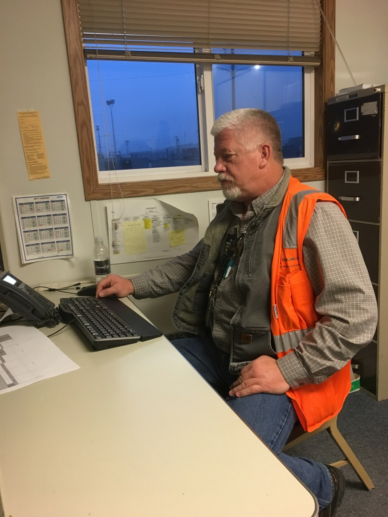 Mike Jennings is the new project director for the 324 Building Disposition Project. He led the team that recently finished cleaning up the 618-10 Burial Ground.