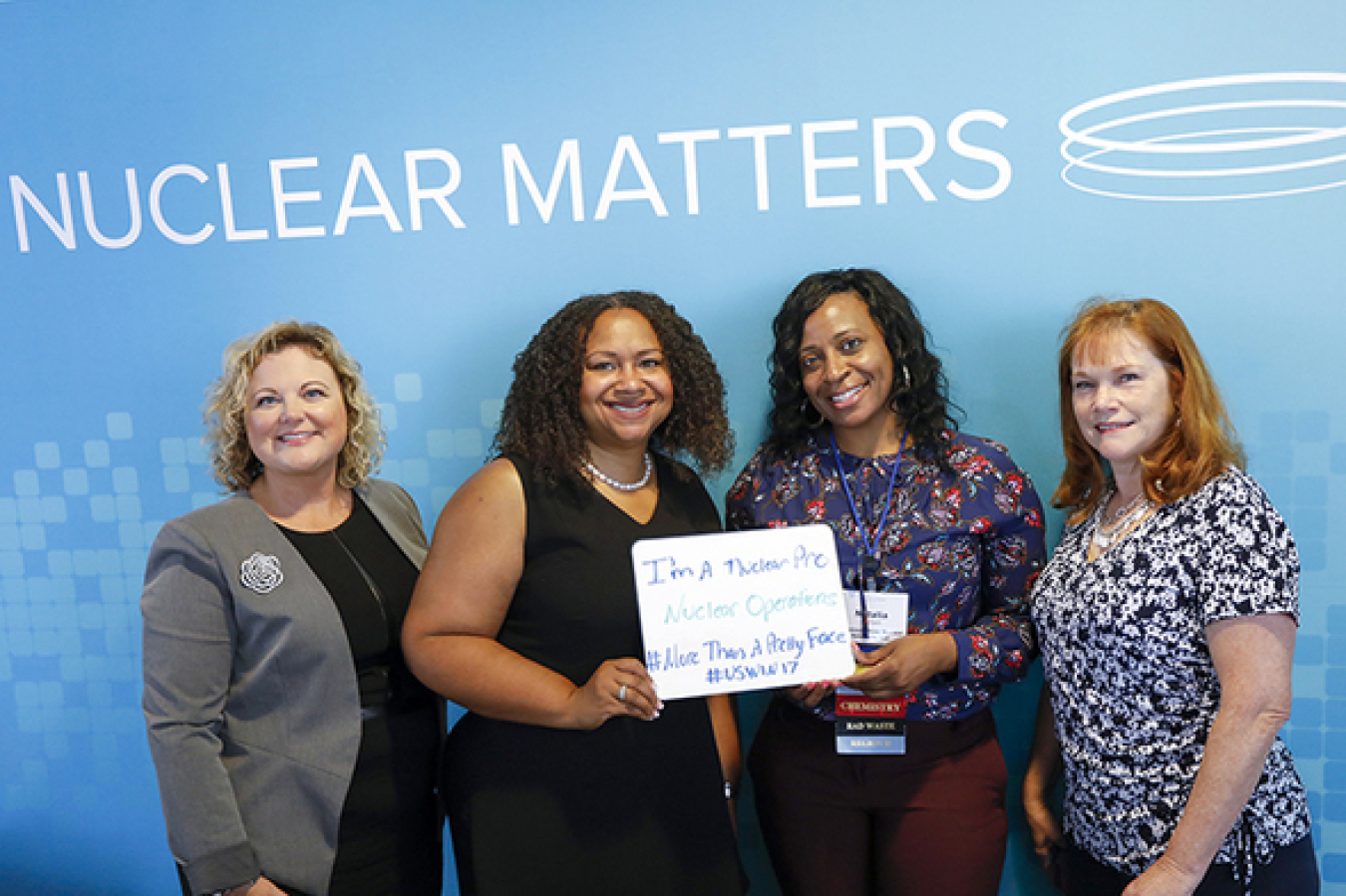 Savannah River Site Women in Nuclear (WIN) members attend the U.S. WIN 2017 National Conference in San Francisco.