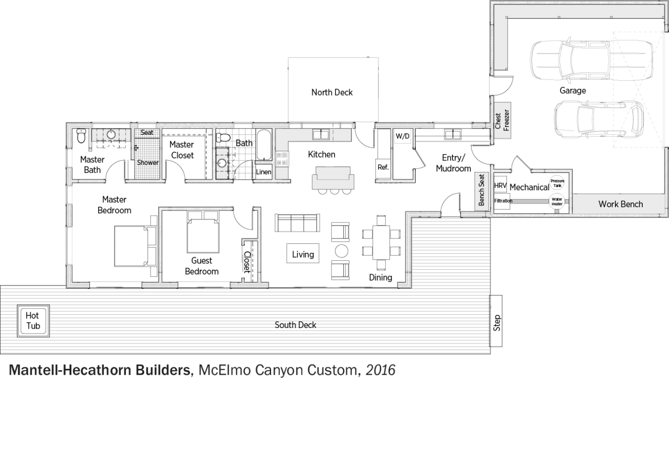 DOE Tour of Zero: Cortez Custom by Mantell-Hecathorn Builders floorplans.