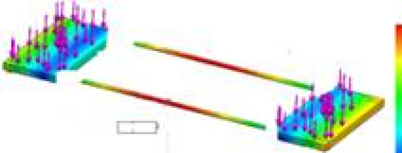FEA of NEXUS plus new support structure (not shown)