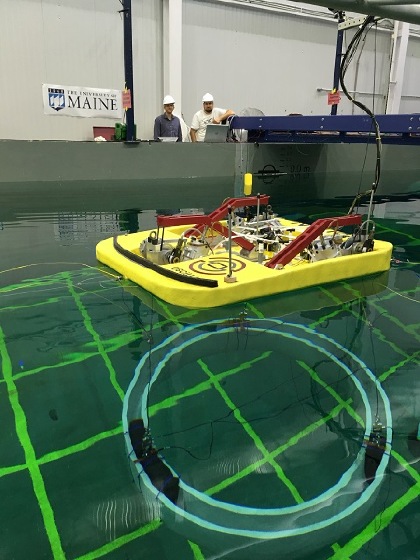 Triton performing tank testing
