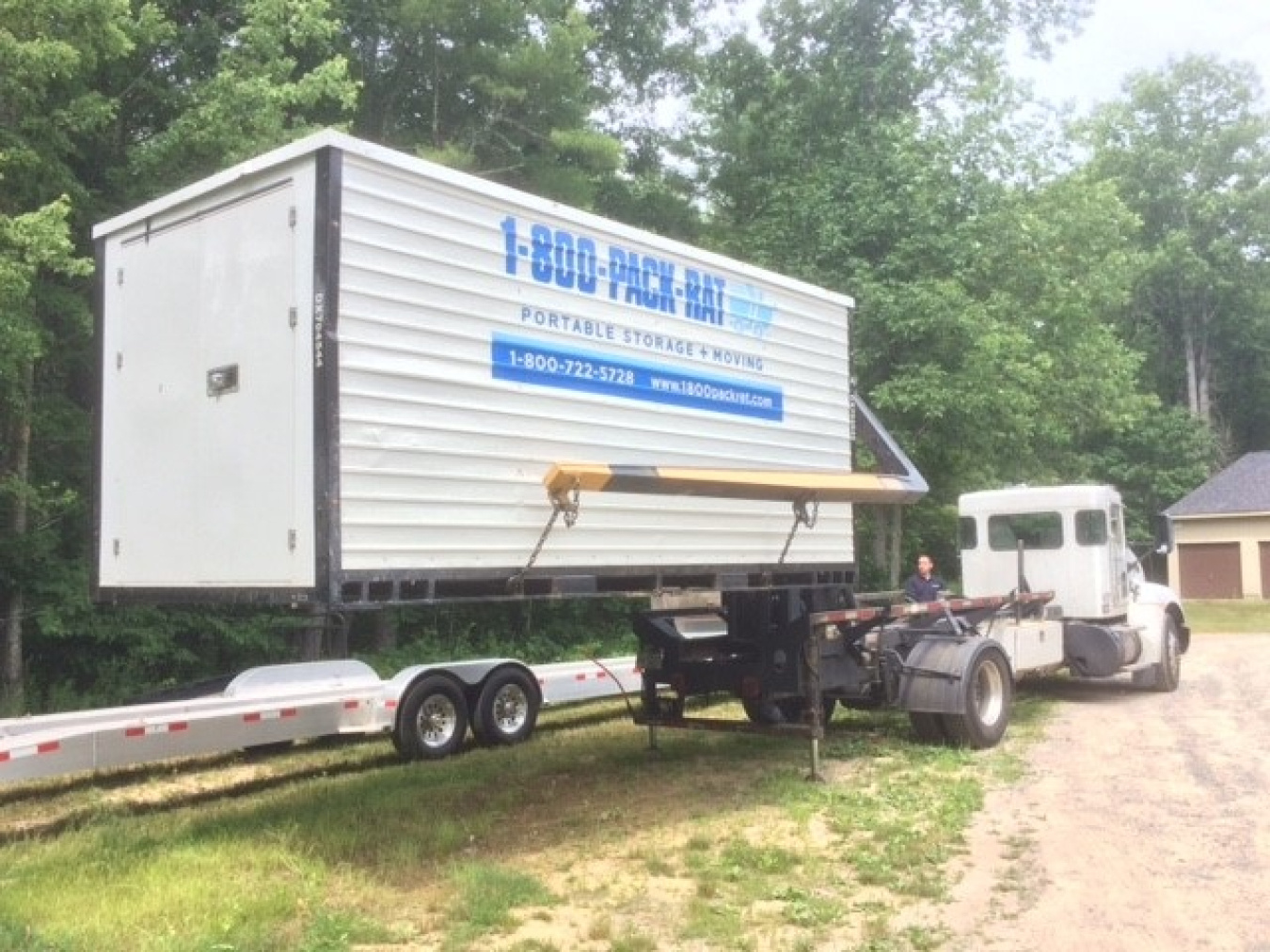 1-800-Pack-Rat shipping container