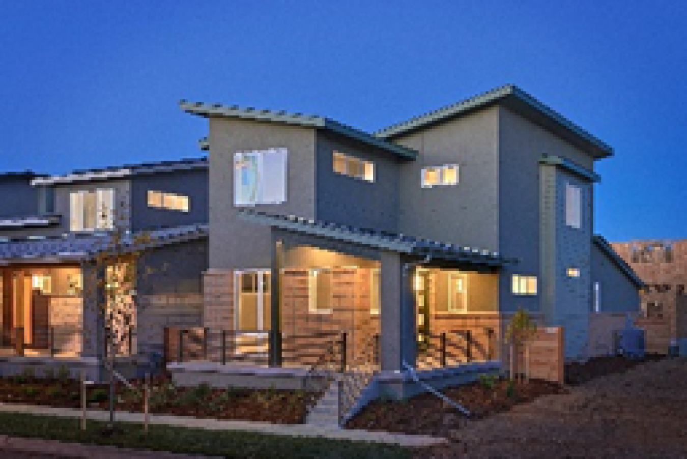 Photo of a house. Figure 2: Photo courtesy of Thrive Home Builders.