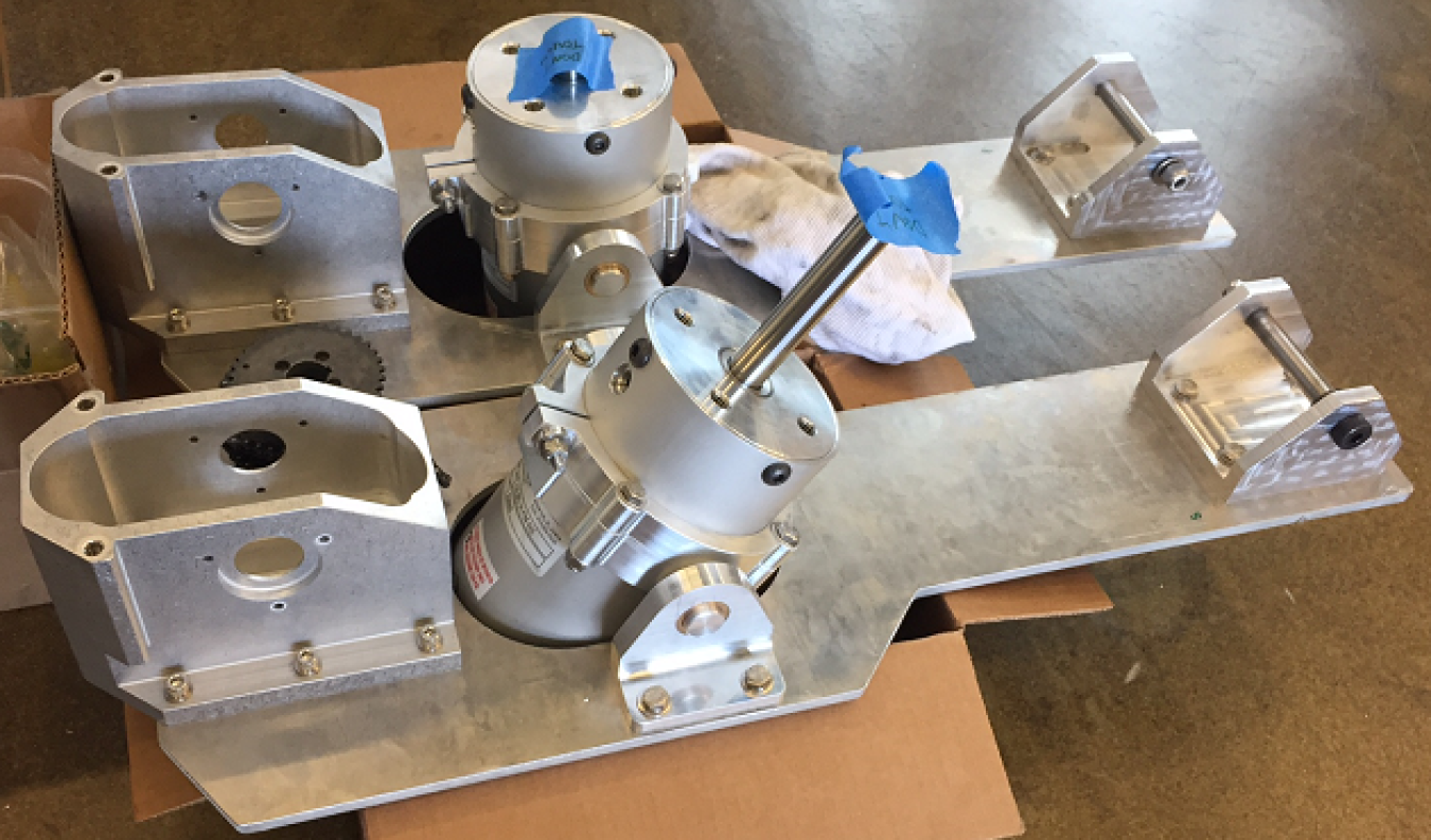 Mechanical pieces of the Triton