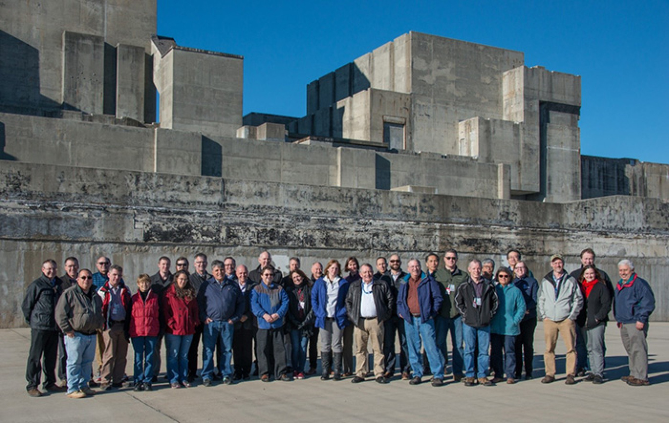 Senior managers from agencies in the U.S., U.K., Canada and Japan attended the Technical Information Exchange meeting and toured P and R reactors at the Savannah River Site.