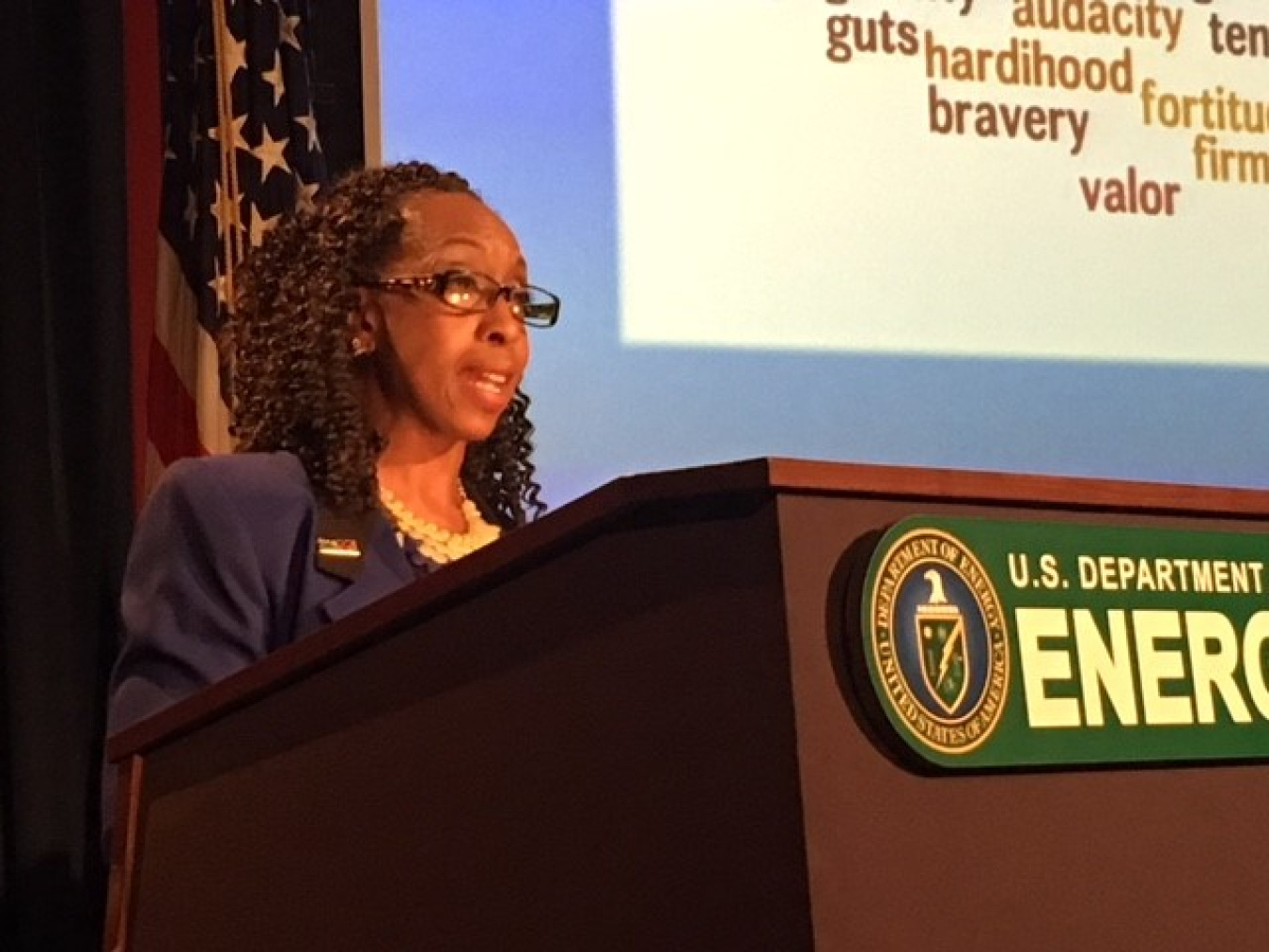 EM's Associate Deputy Assistant Secretary for Resource Management Melody Bell