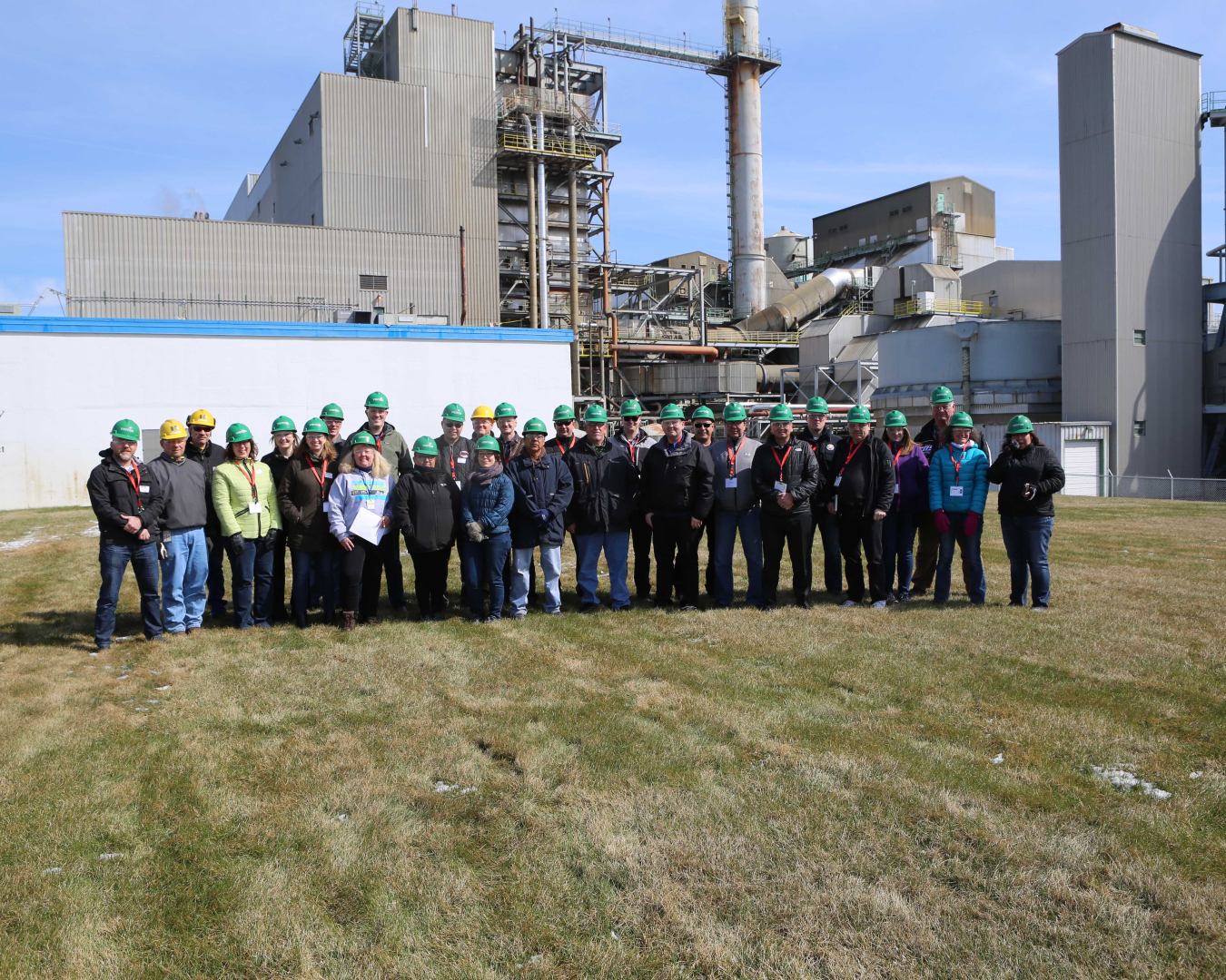 A group of Canadian representatives attended the annual inspection of the Hallam Decommissioned Reactor Site at the Sheldon Power Station in Hallam, Nebraska.