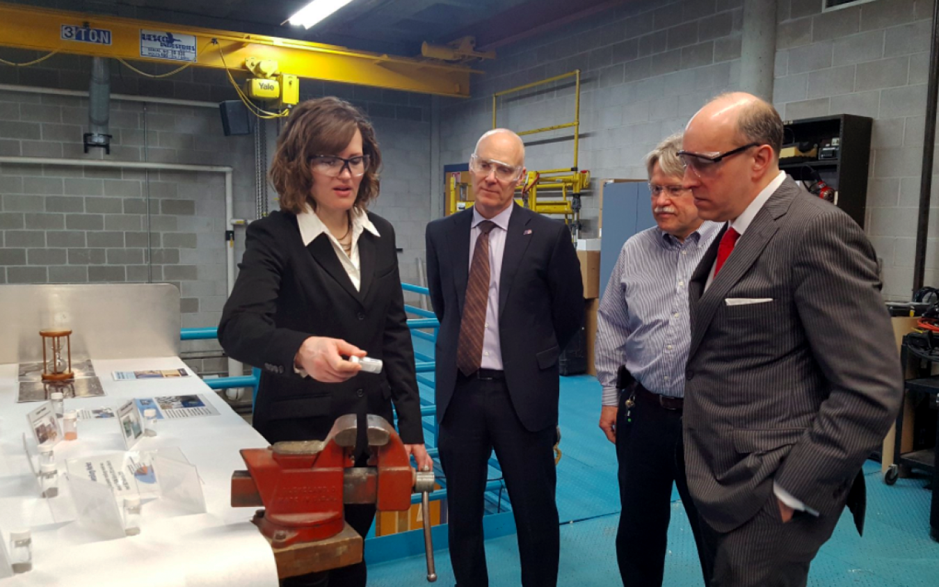 Under Secretary for Science Paul Dabbar visits Ames National Laboratory