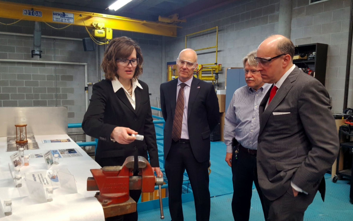 Under Secretary for Science Paul Dabbar visits Ames National Laboratory 