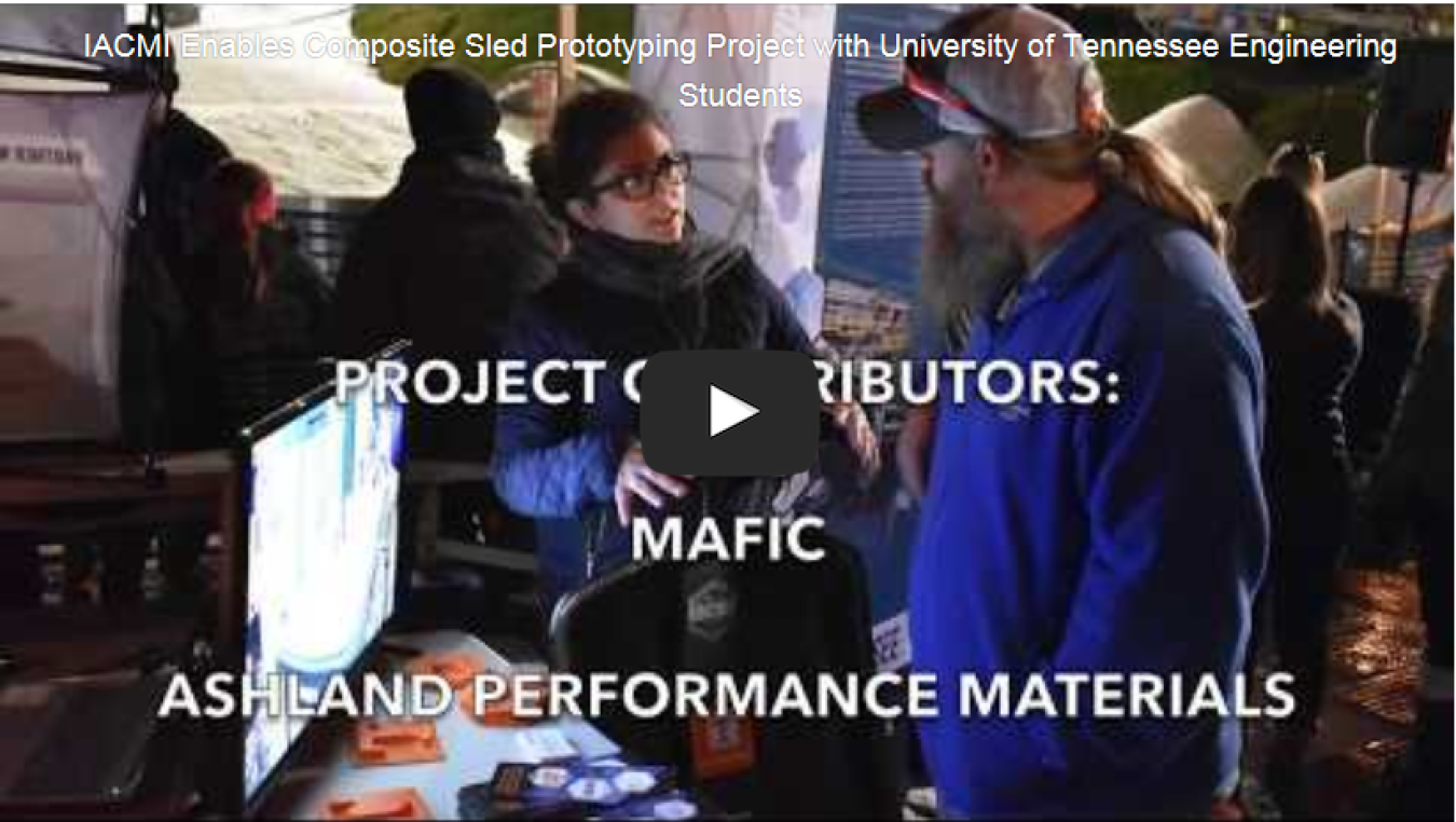 STEM Students Design Composite Snow Sleds