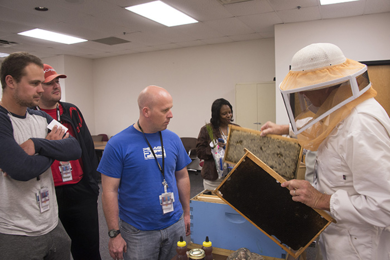 About 600 Savannah River Site (SRS) federal and contractor employees marked Earth Day recently by gathering to learn about a range of environmental topics at the SRS Training Facility.