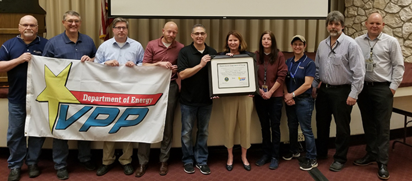 DOE’s Voluntary Protection Program (VPP) recently recertified the Volpentest Hazardous Materials Management and Emergency Response (HAMMER) Federal Training Center as a VPP Star Site for the fifth time.