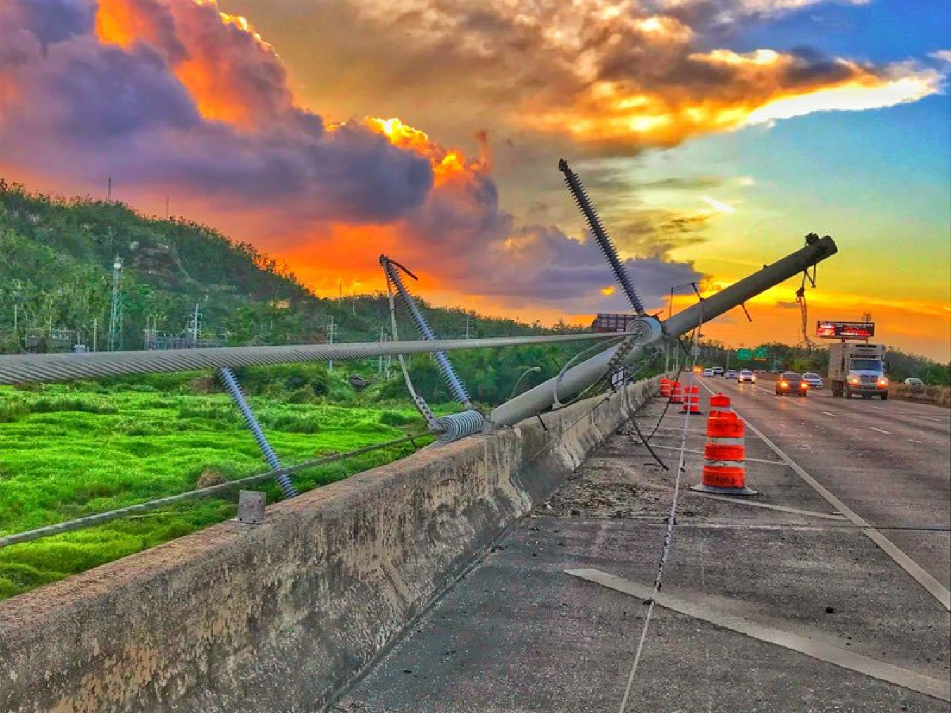 Puerto Rico hurricane maria damage 