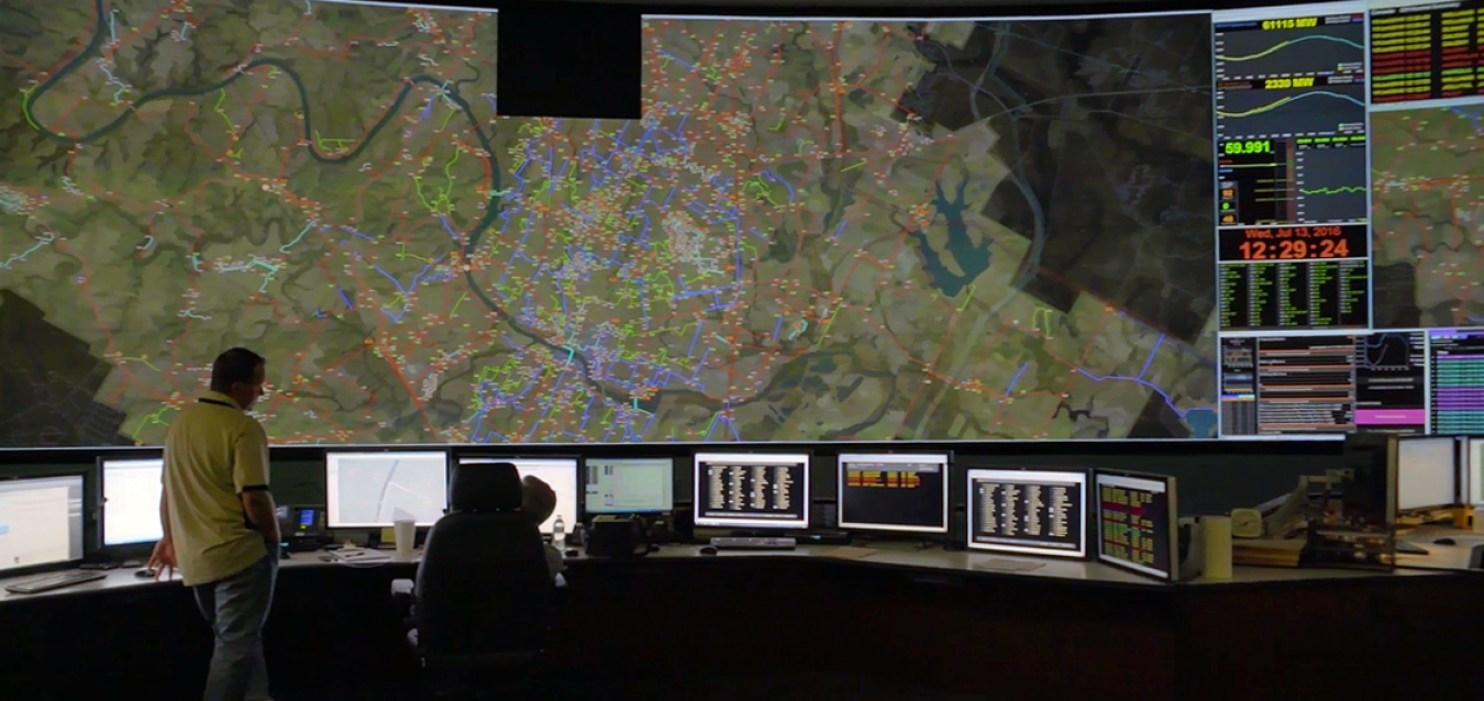 The control room at Austin Energy. Photo courtesy of Austin Energy.