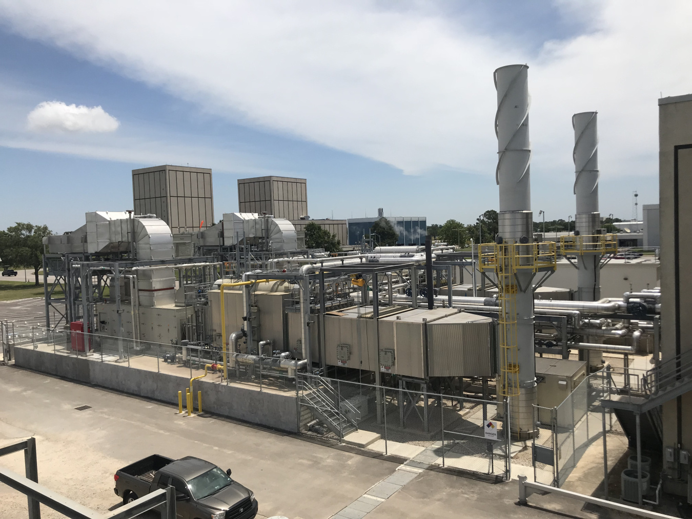 DOE partnered with NASA's Johnson Space Center to launch a new combined heat and power plant to generate 70% of the center's electricity requirements.