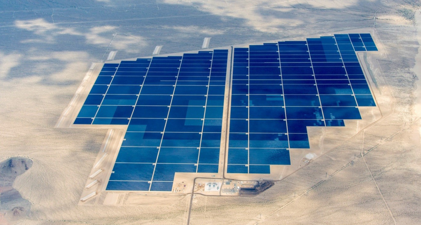 first solar aerial solar plant
