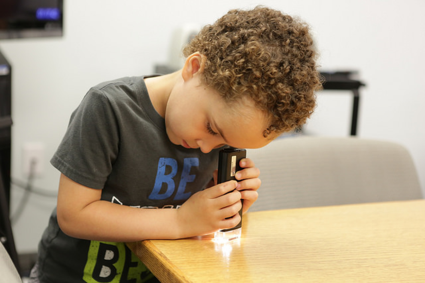 A participant at NETL's Daughters and Sons to Work Day