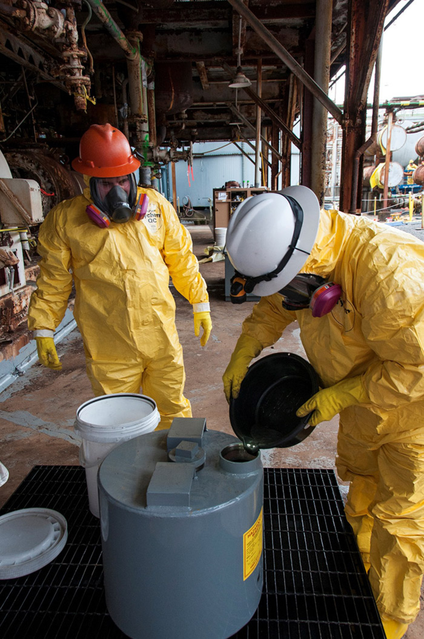 URS | CH2M Oak Ridge crews extract thousands of pounds of mercury from old equipment at the Y-12 National Security Complex, preventing large releases into the environment.