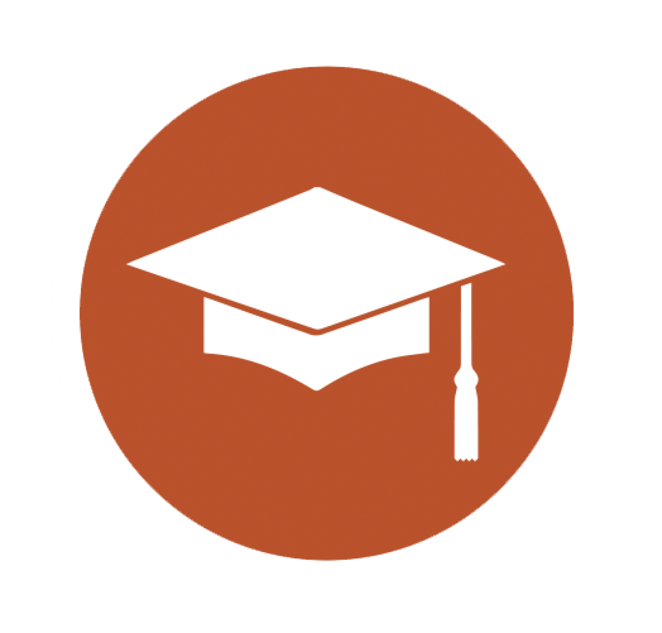 Icon of a graduation cap.