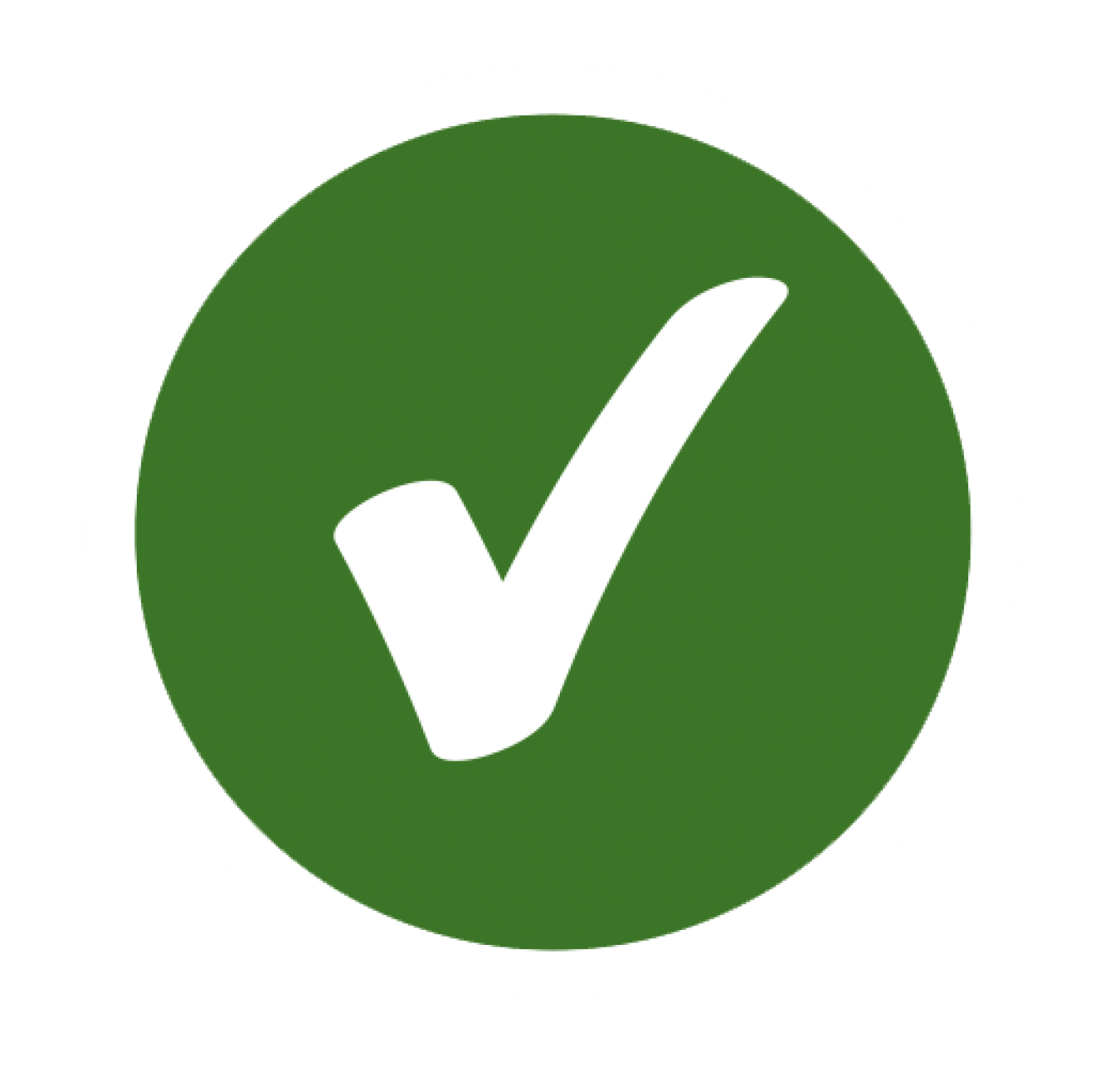 Icon of a check mark.