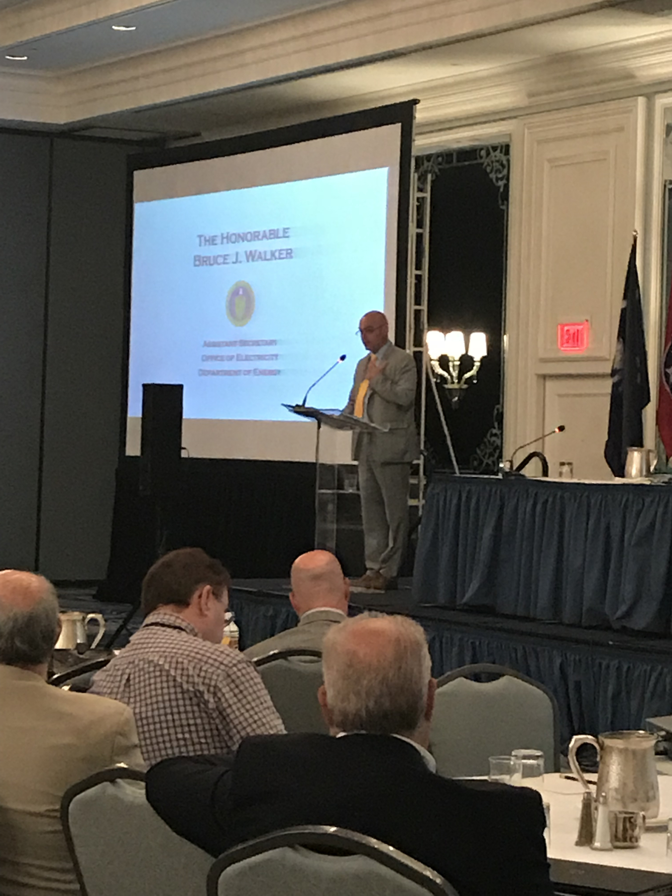 Assistant Secretary Bruce J. Walker at the June 2018 SEARUC Conference