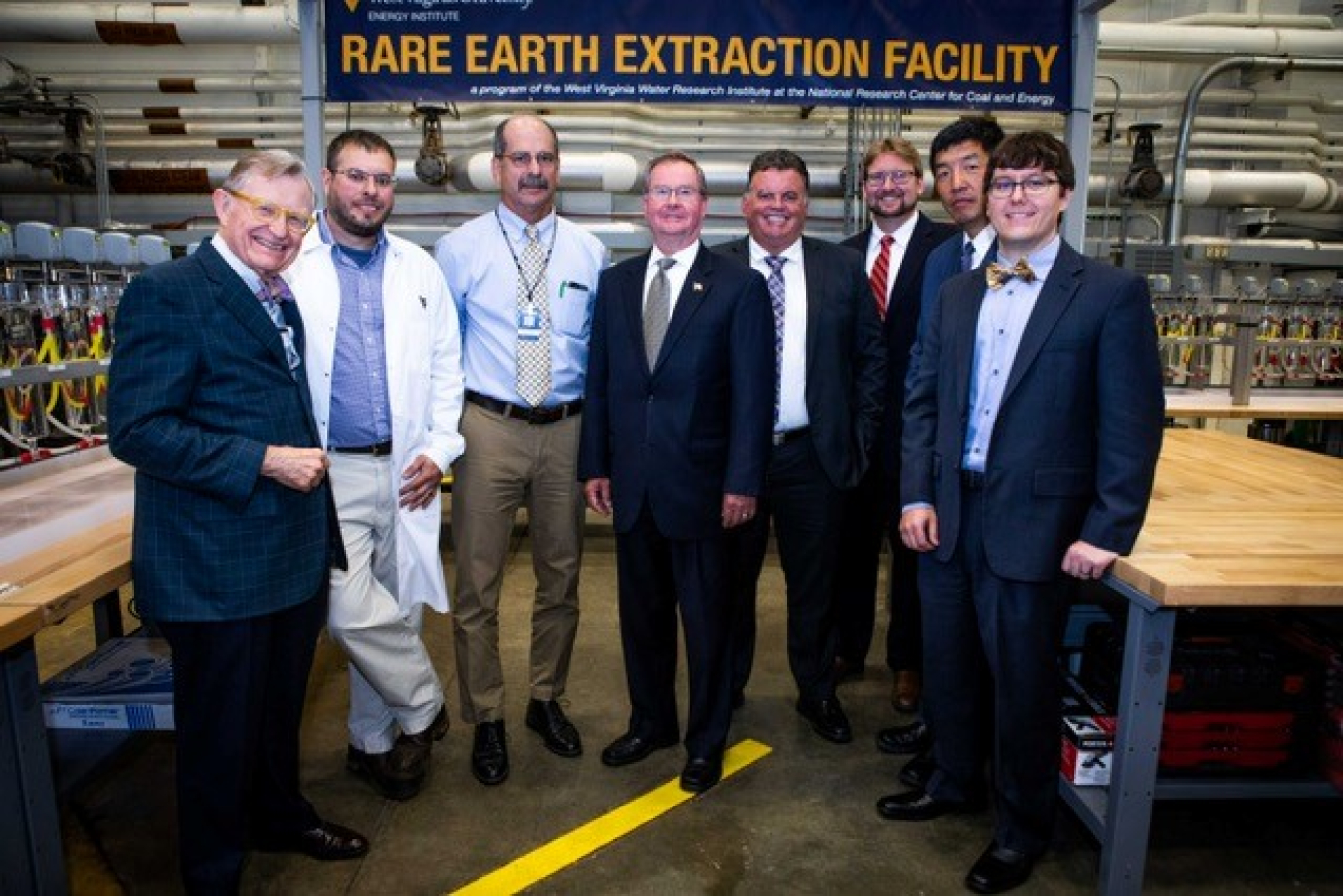 ASFE Winberg at REE Extraction Facility