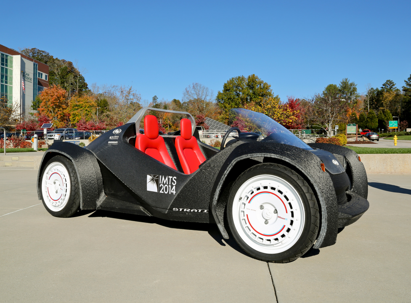 3D printed car from Oak Ridge National Laboratory and Stati 