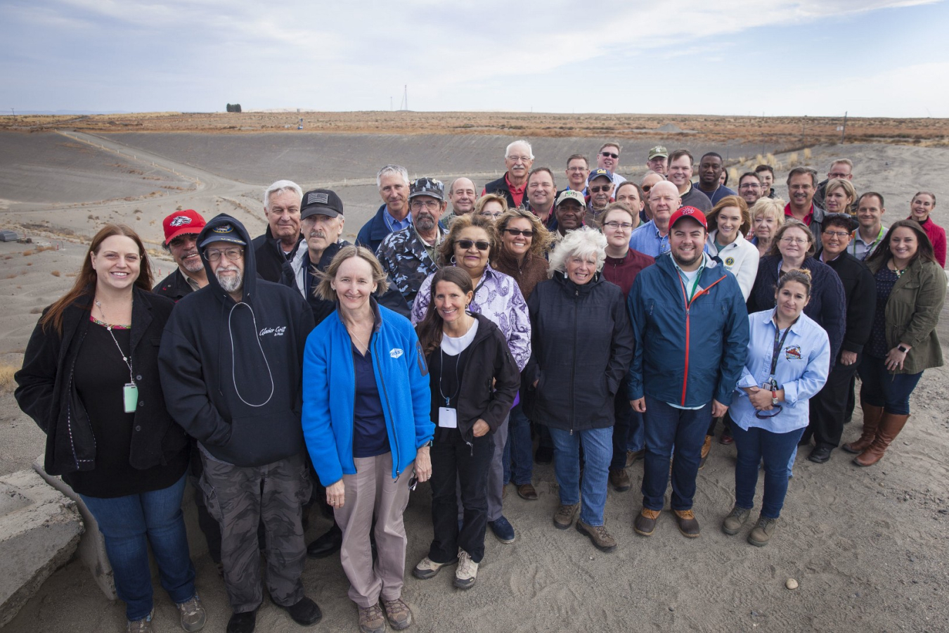 EM SSAB Members Visit Cleanup Site