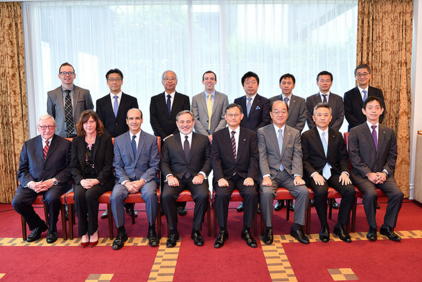 Pictured are key participants in the fifth meeting of the U.S.-Japan Bilateral Commission on Civil Nuclear Cooperation in Tokyo on Aug. 8, 2018