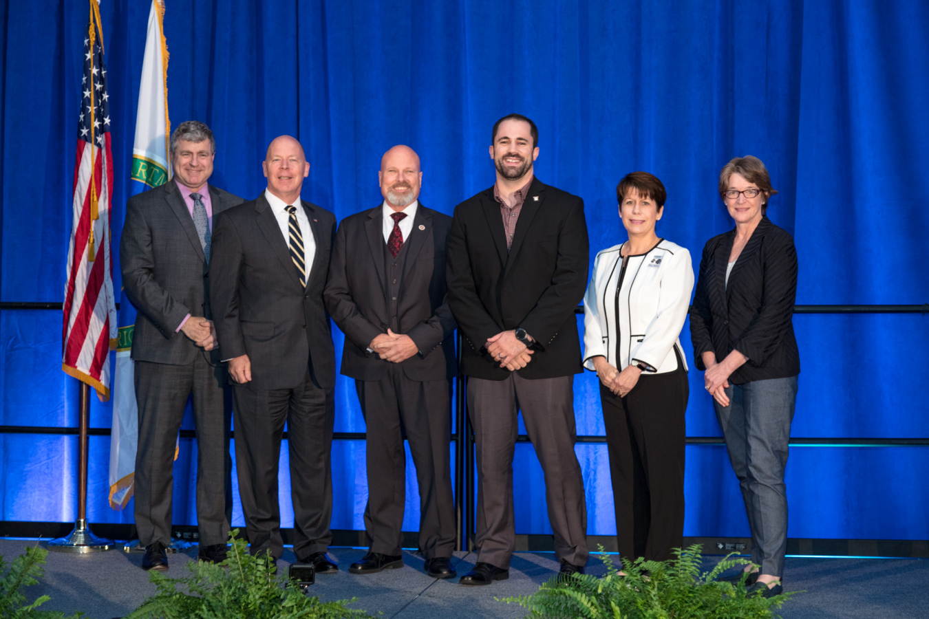 U.S. Marine Corps' FEDS Spotlight award winners.