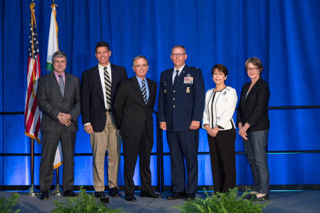 U.S. Air Force's FEDS Spotlight award winners.