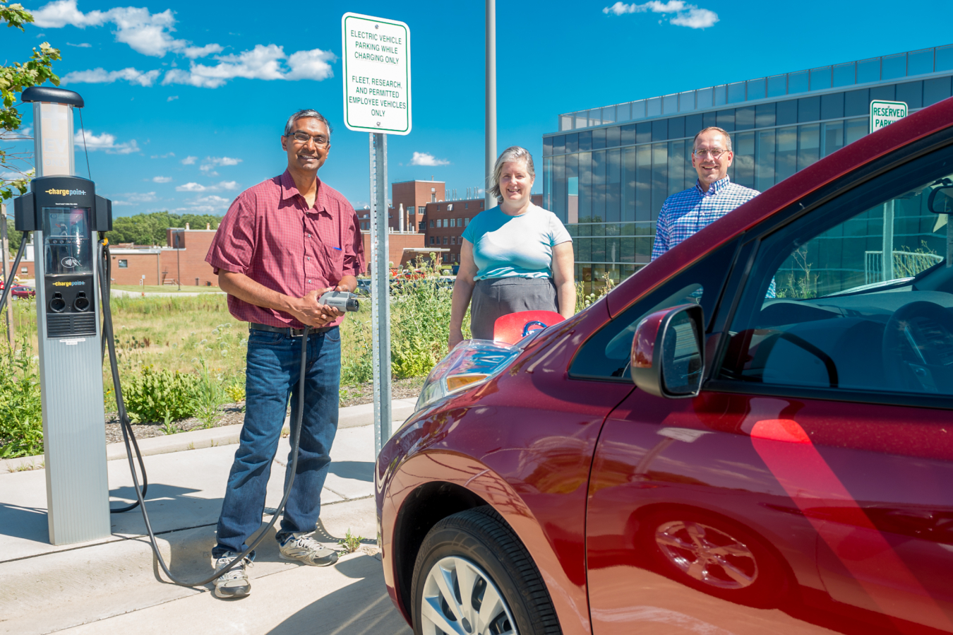 Argonne National Laboratory's Smart Energy Plaza and Electric Vehicle Charging Program