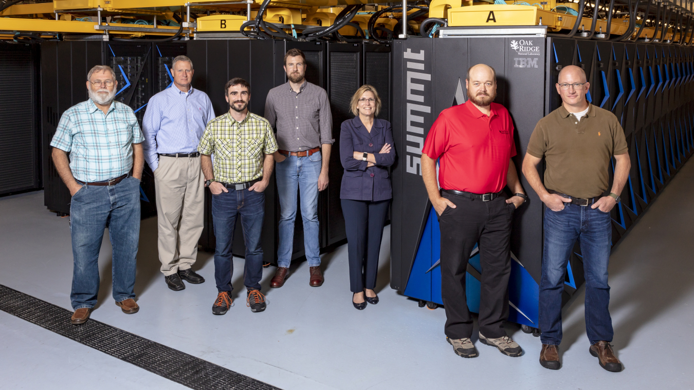 Oak Ridge National Laboratory’s High Performance Computing (HPC) Summit Facility – Designed for Success Project Team (Rick Griffin, James Rogers, David Grant, Bryce Hudey, Melissa Lapsa, James Abston, and Bart Hammontree)