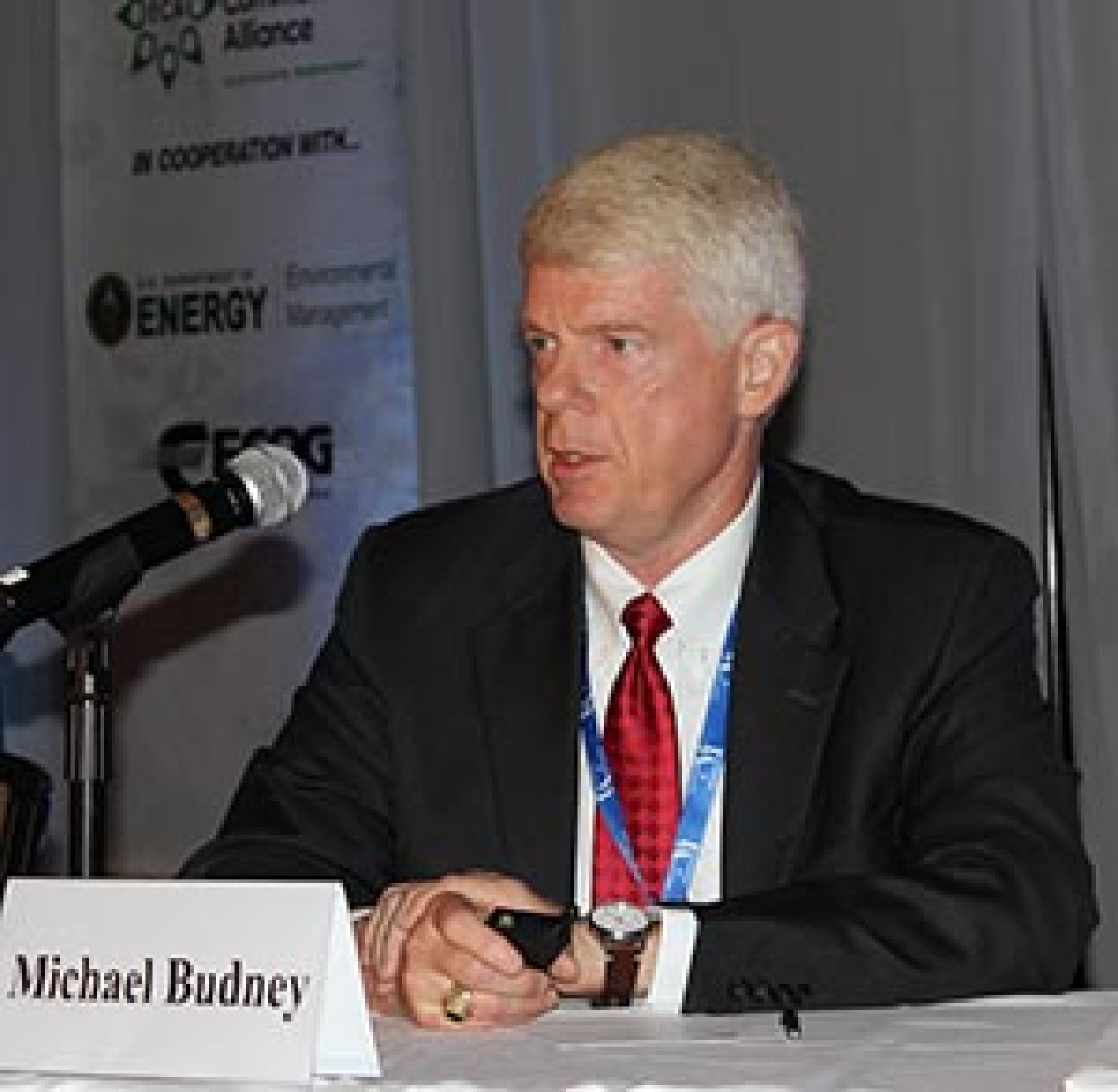Savannah River Site Manager Michael Budney