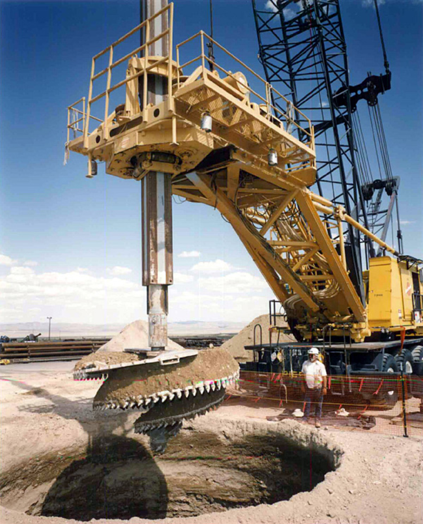 Close up of Bore Drill