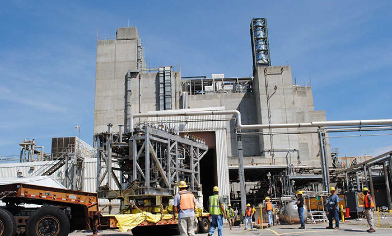 Melter 3 enters the Defense Waste Processing Facility in June 2017. It poured its first canister of vitrified high-level radioactive waste in December 2017. 