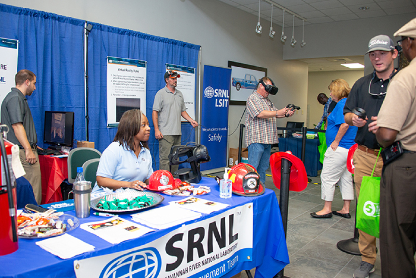 SRNL Booth at expo Applied Research Center
