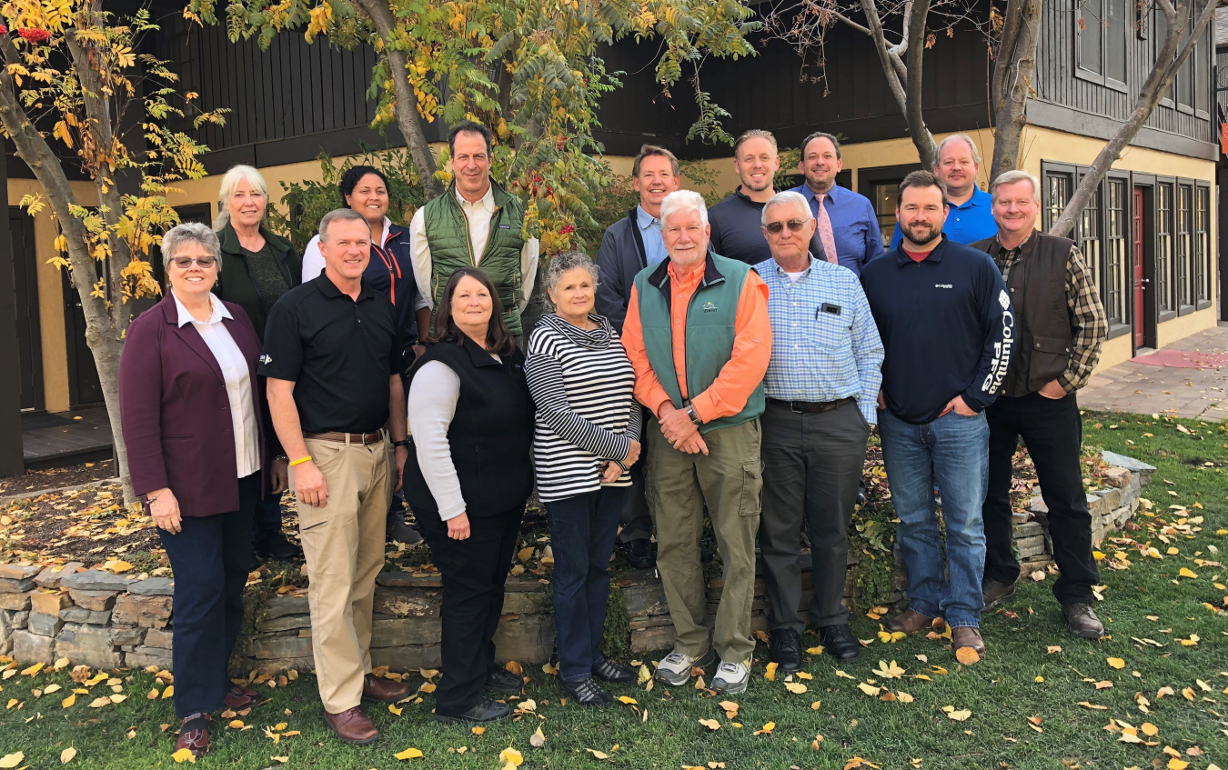 ICP CAB members and DOE officials gather for a meeting in Sun Valley, Idaho, October 2018