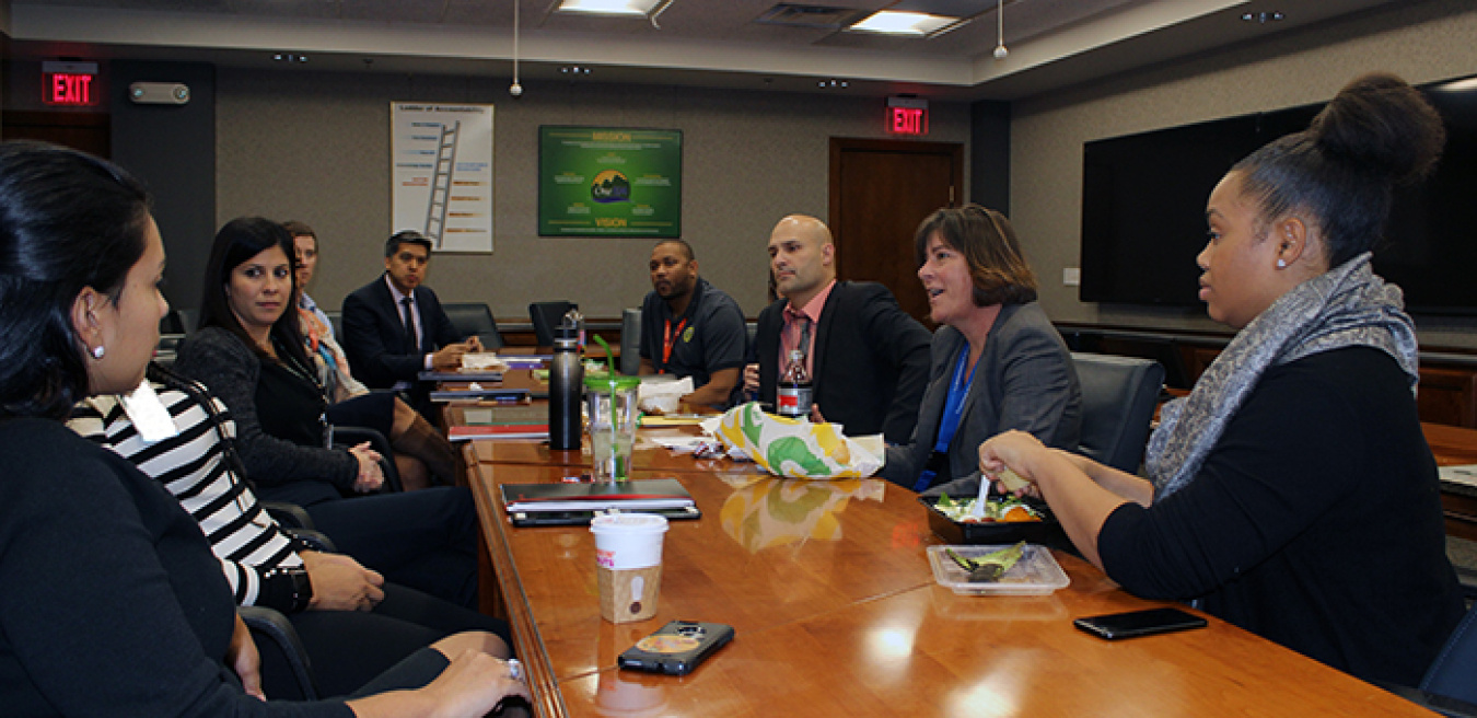 – EM Assistant Secretary Anne White joined EM early career professionals for lunch Nov. 8 at DOE headquarters.