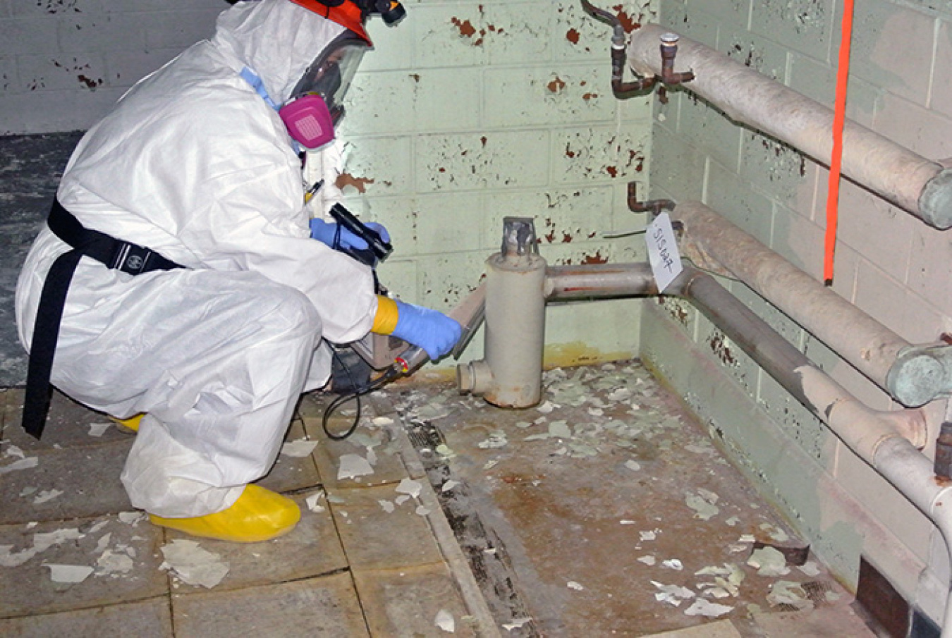 EM has completed characterization inside the Biology Complex, preparing it for deactivation.
