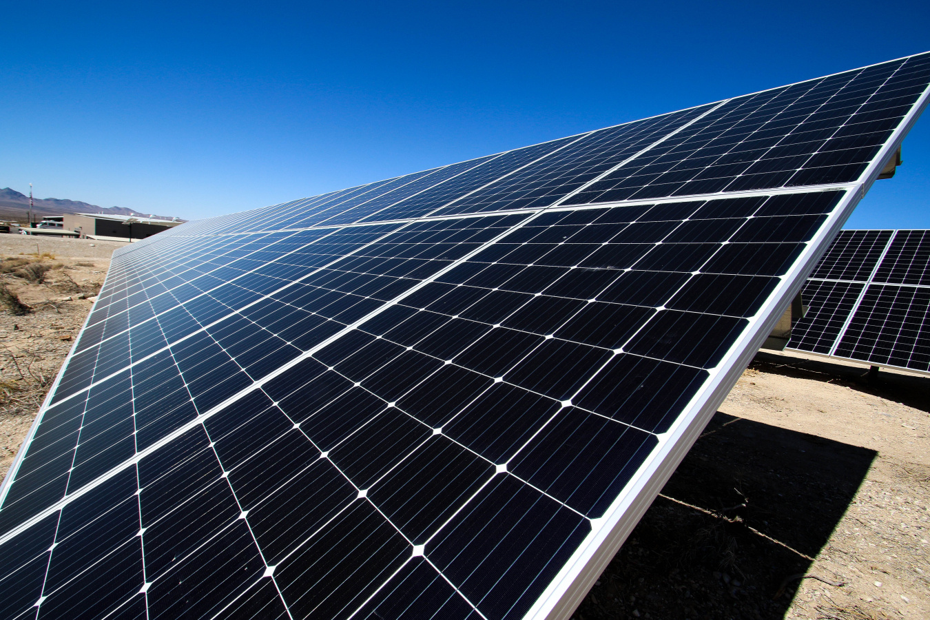The Mercury Solar Project at Nevada National Security Site.