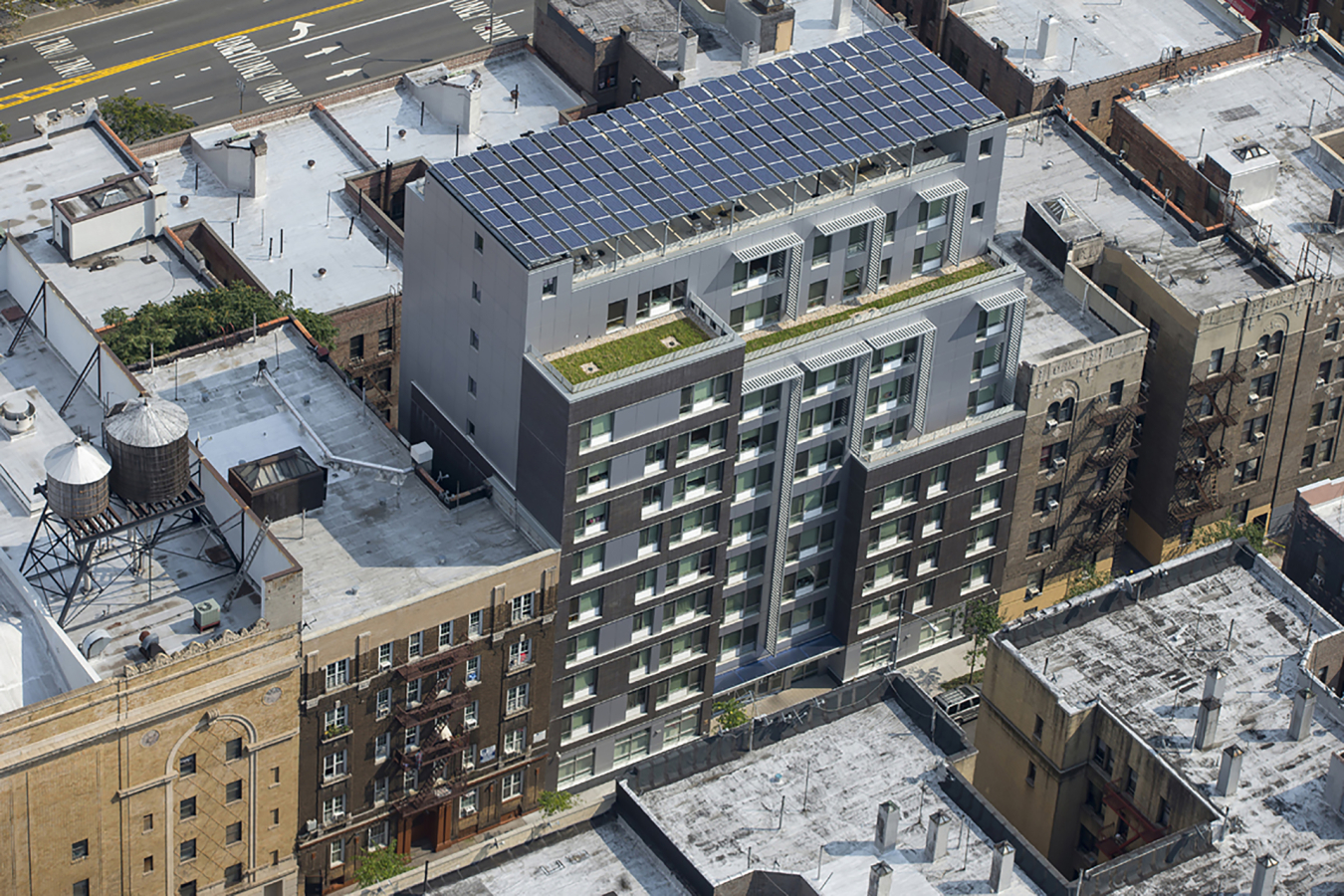 Solar building from photo contest