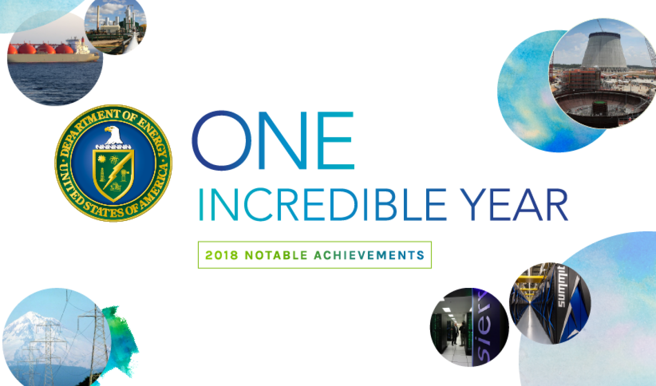 2018 Energy Department Accomplishments 