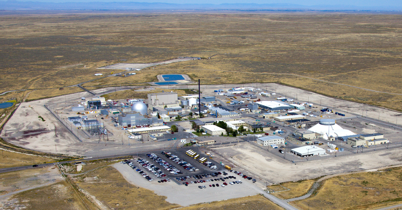Aerial view of the Materials and Fuels Complex at Idaho National Laboratory.